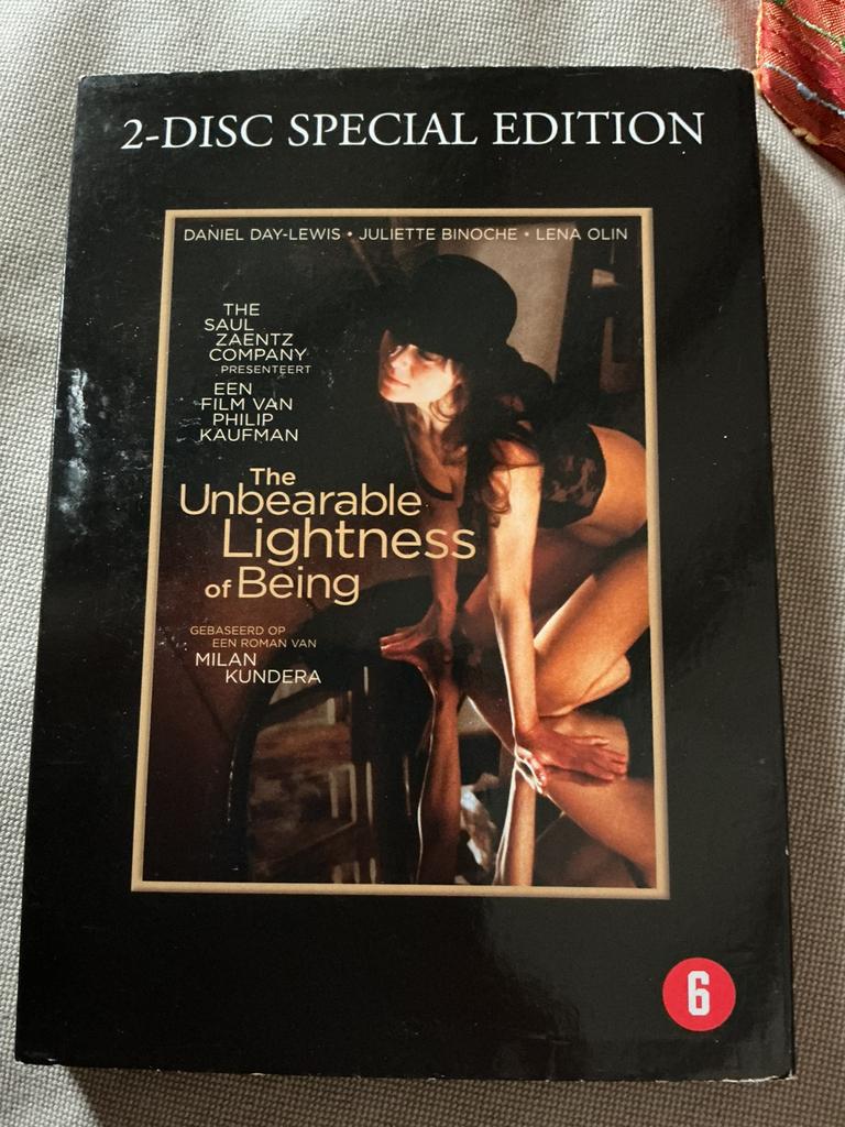 Dvd s , the unbearable lightnes of being, Cd's en Dvd's, Dvd's | Klassiekers, Zo goed als nieuw, Ophalen of Verzenden