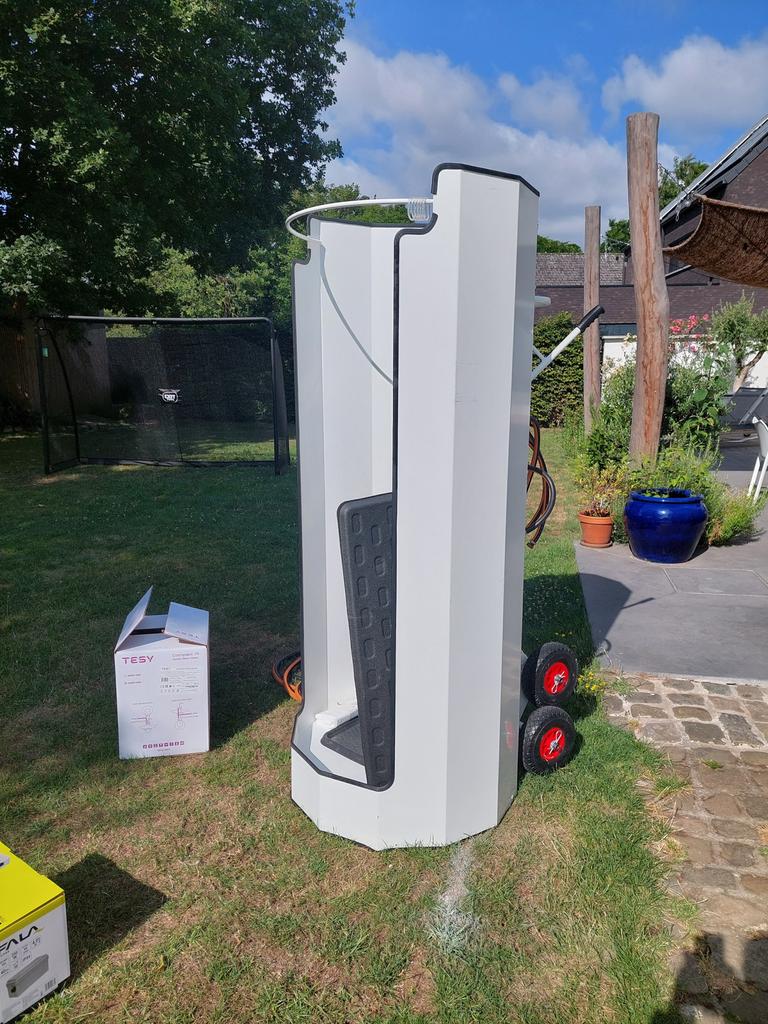 Mobiele douche te koop, Ophalen, Zo goed als nieuw, Koper, Douche