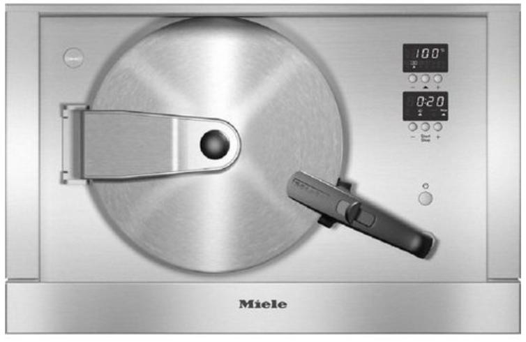 MIELE DGD7035 hoge druk stoomoven, Ophalen, Minder dan 45 cm, Oven, Nieuw