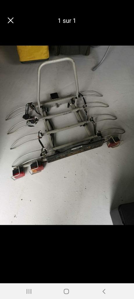 Porte 4velos (LOCATION), Support d'attelage, 3 vélos ou plus, Pneus larges, Comme neuf