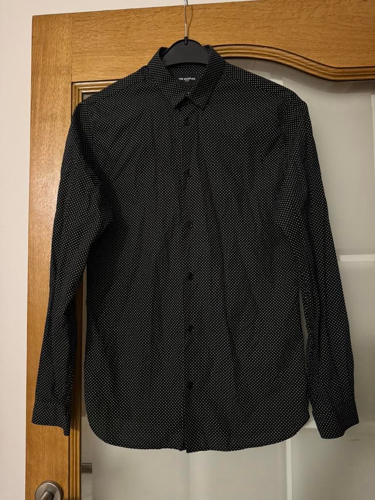 Chemise homme THE KOOPLES taille S, Enlèvement, Comme neuf, Noir, THE KOOPLES