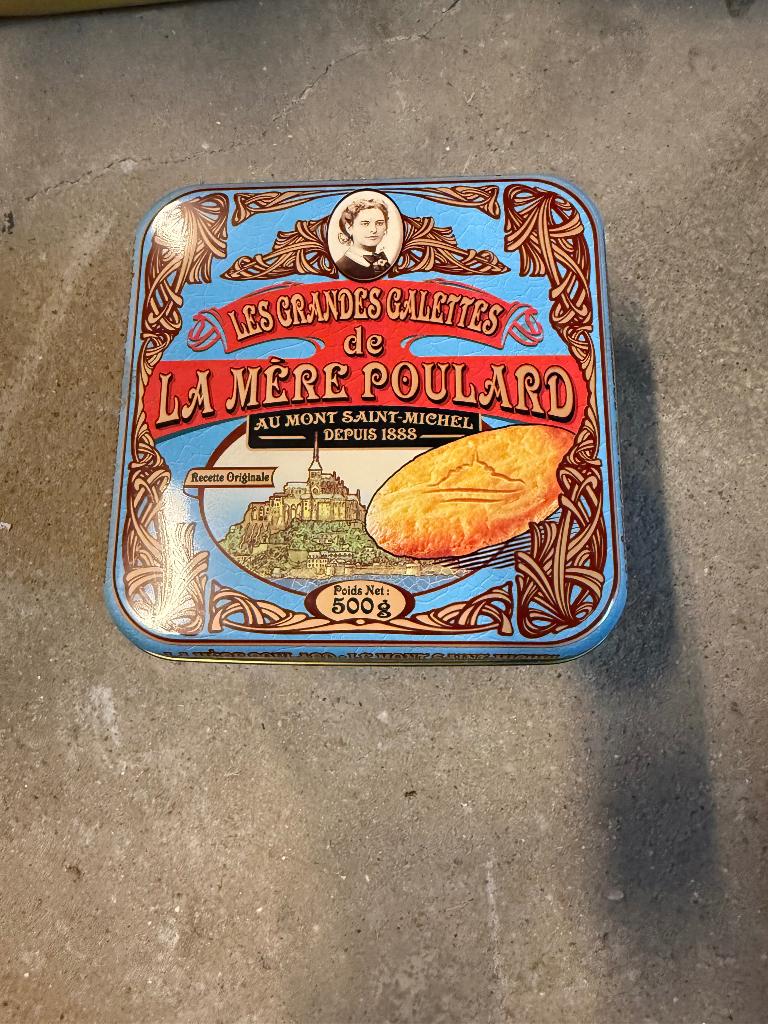 Boîte métallique Mère Poulard, Enlèvement ou Envoi, Comme neuf