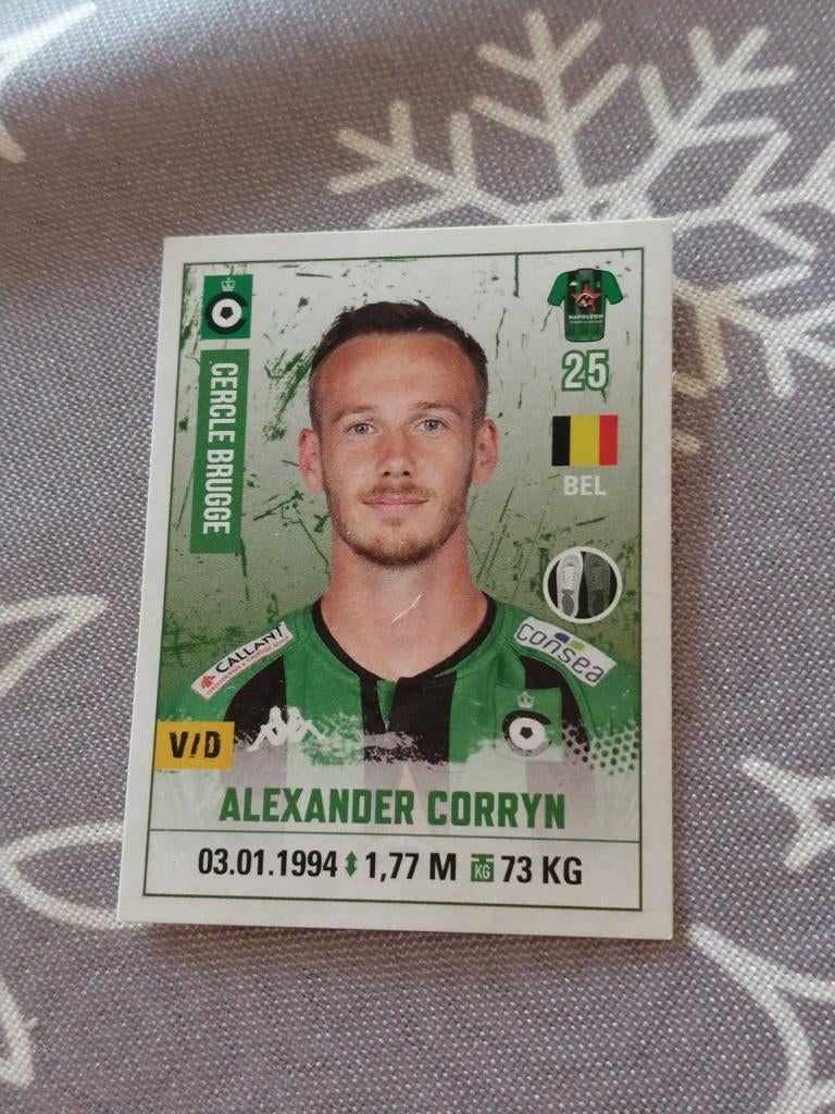 Panini / Sticker / Alexander Corryn / Cercle / 2020-2021, Verzamelen, Verzenden, Nieuw, Poster, Plaatje of Sticker