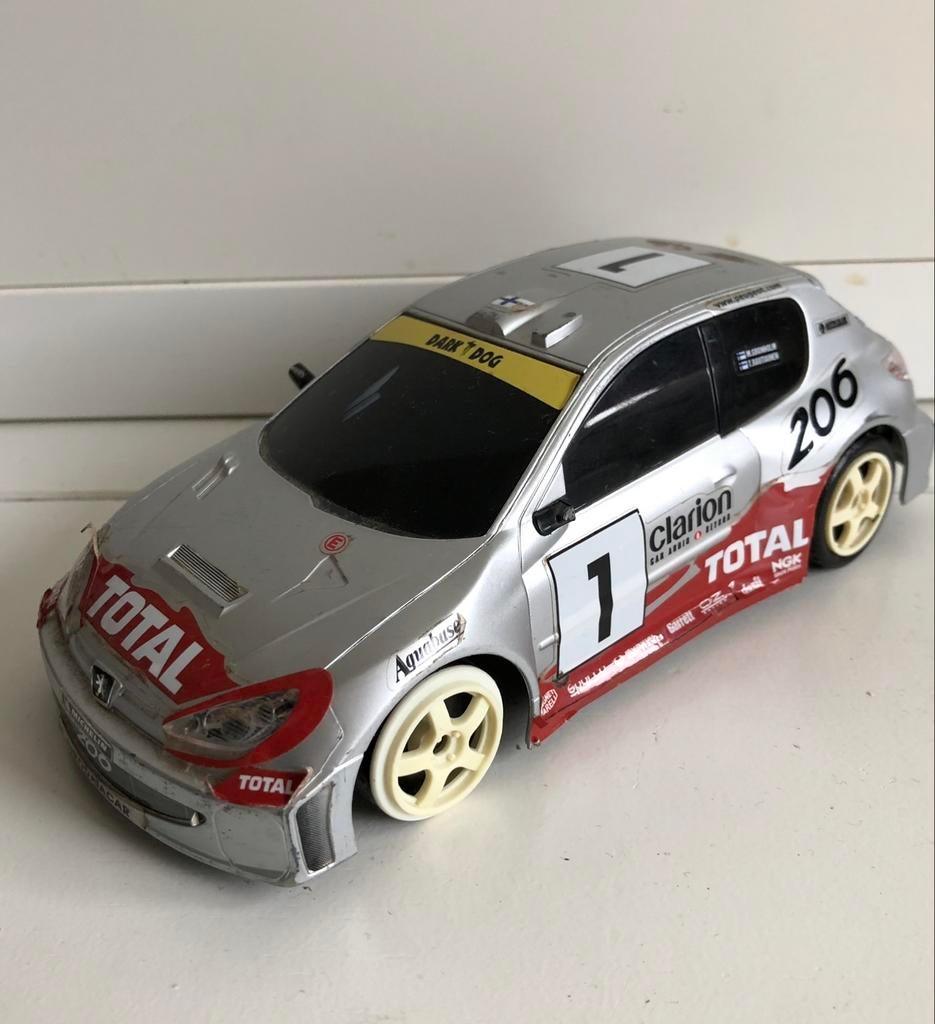 speelgoedauto Peugeot 20x9x6 cm, Ophalen of Verzenden, Gebruikt