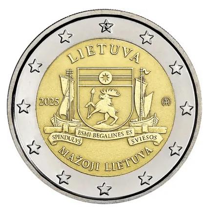 2 euro Litouwen 2025 Mazoji Lietuva, Ophalen of Verzenden, 2 euro