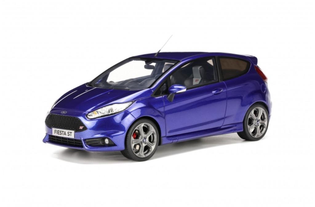 Otto OT403 Ford Fiesta Mk7 ST Spirit Blue Metallic 2016, Hobby en Vrije tijd, Modelauto's | 1:18, Ophalen of Verzenden, Nieuw