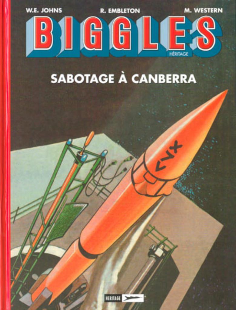 Biggles Héritage Sabotage à Canberra EO, Une BD, Enlèvement ou Envoi, Comme neuf