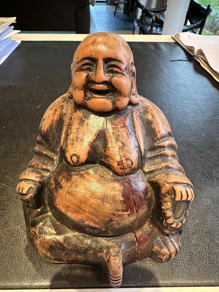 Boeddha beeldje hout, Ophalen