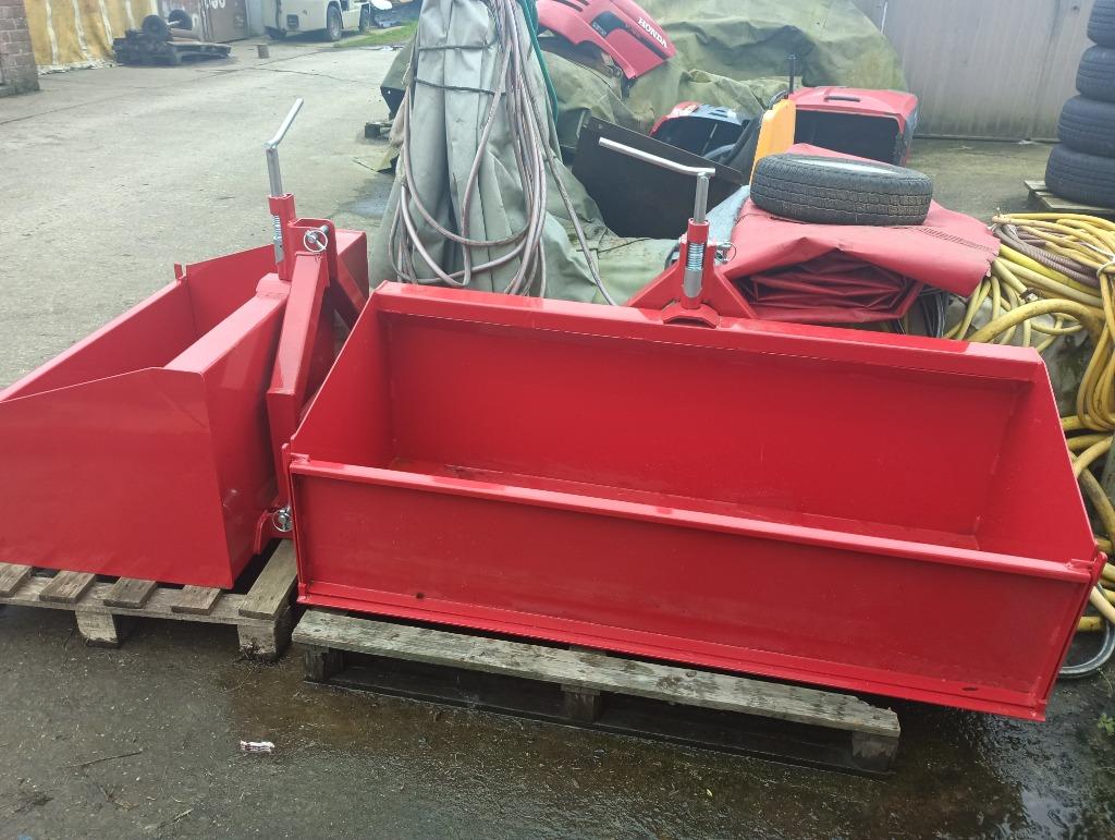 Transportbak ,kantelbak , kipbak, grondbak voor mini tractor, Enlèvement, Neuf, Manuelle, Belagro
