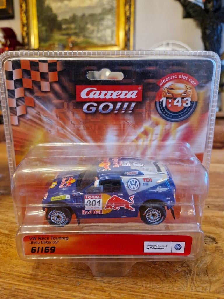 1/43 Carrera go VW Race Touareg Rally Dakar 09, Ophalen of Verzenden
