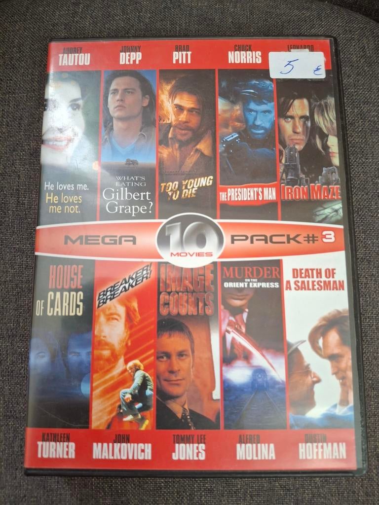 Mega 10 pack # 3. 10 movies, Enlèvement ou Envoi