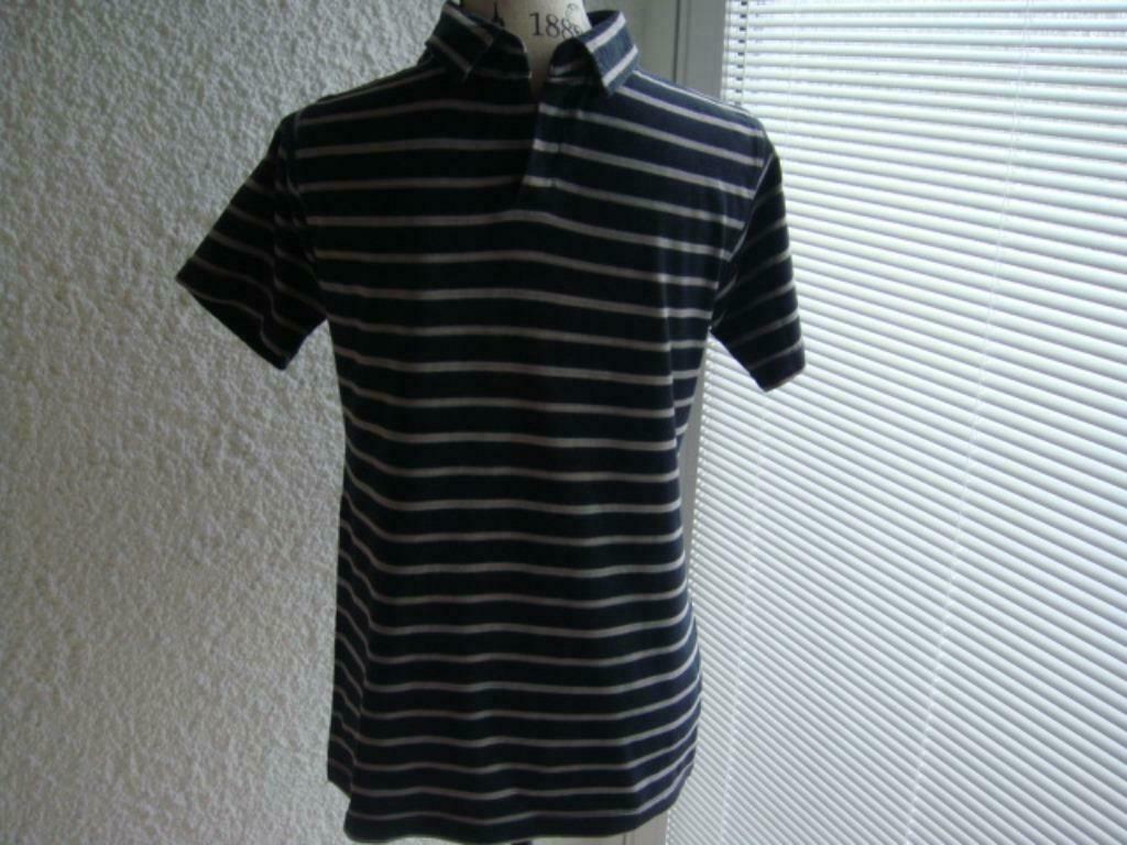 T-shirt rayures noir/ gris. Marque: "In Extenso"Taille S, Enlèvement ou Envoi, Porté, Noir