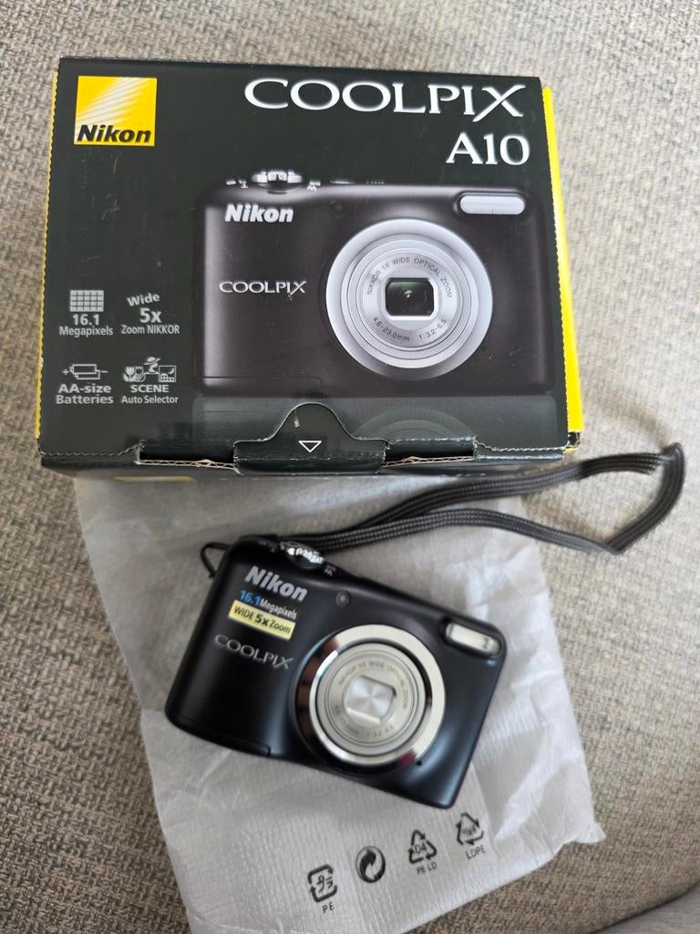 Nikon Coolpix A10, TV, Hi-fi & Vidéo, Appareils photo numériques, 4 à 7 fois, Compact, Comme neuf, Enlèvement