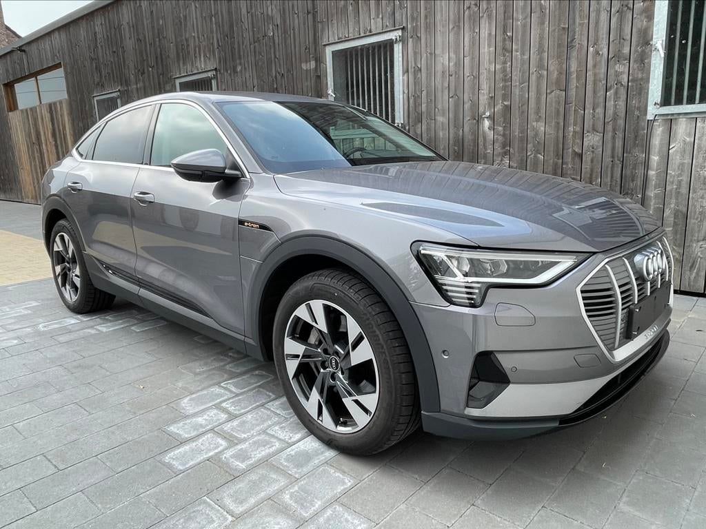 Audi E-TRON 50 Quattro SPORTBACK 08/2020, Auto's, Audi, Bedrijf, e-tron, 360° camera, 4x4, ABS, Achteruitrijcamera, Adaptieve lichten