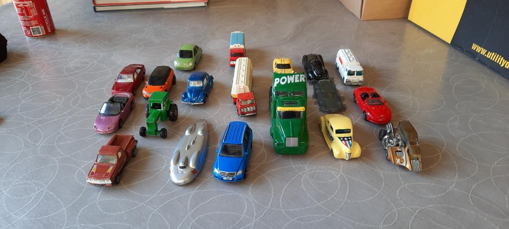 Lot de 18 modèles, Enlèvement ou Envoi, Utilisé, Voiture