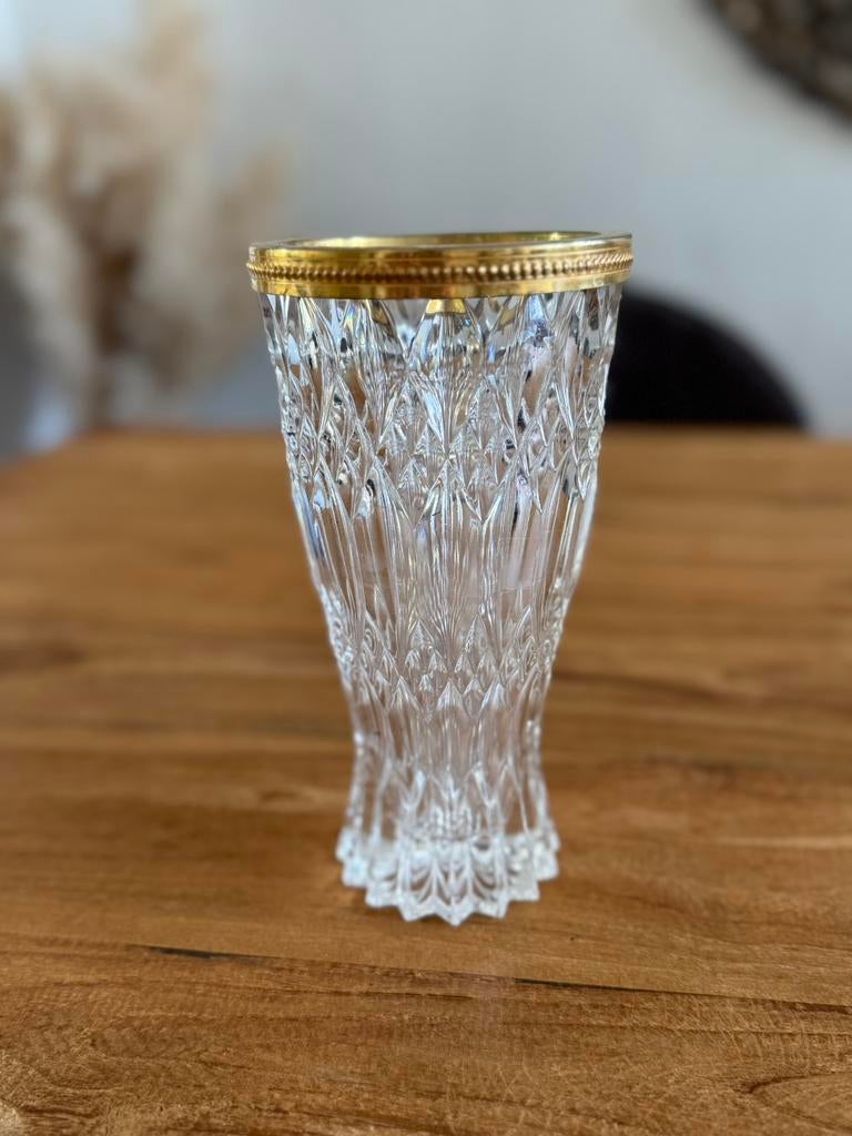 Vaas glas, Ophalen of Verzenden, Zo goed als nieuw, Glas