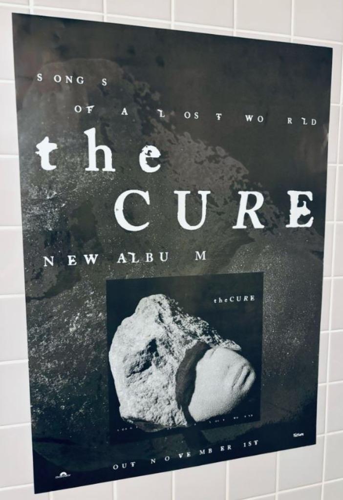 THE CURE - Songs From A Lost World- Promo Poster, Verzenden, Nieuw, Poster, Artwork of Schilderij