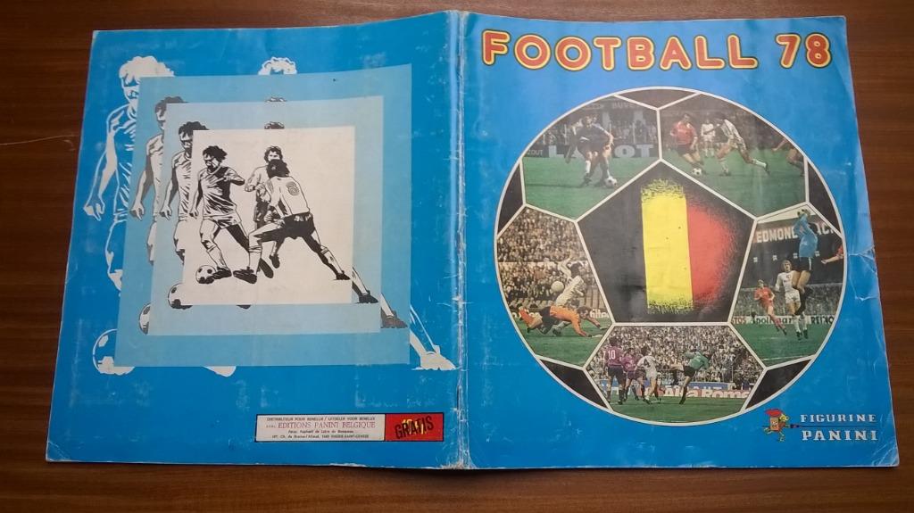 PANINI FOOTBALL BELGIUM 78, Ophalen of Verzenden, Gebruikt, Boek of Tijdschrift