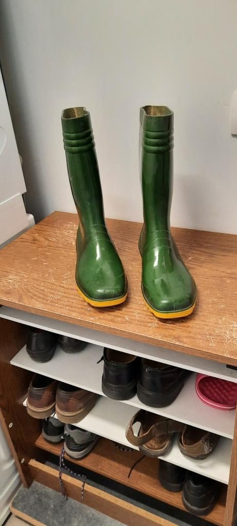 Rubberlaarzen, groen, maat 41, Ophalen, Gedragen