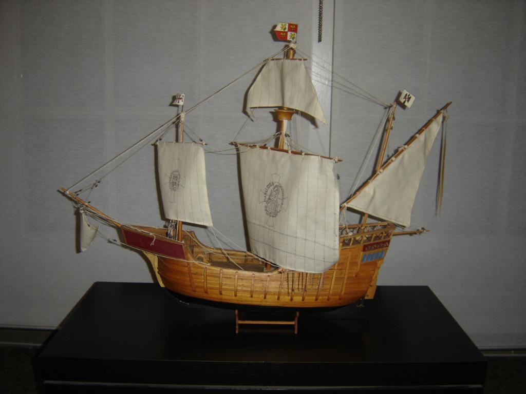 Modelboot Santa Maria, Hobby en Vrije tijd, Modelbouw | Boten en Schepen, Ophalen, Gebruikt, 1:50 tot 1:200, Overige merken