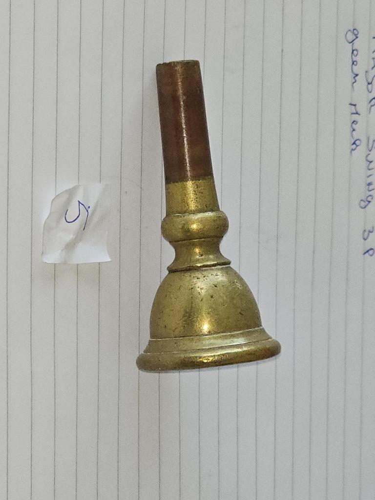 Antiek mondstuk voor trombone, Muziek en Instrumenten, Ophalen of Verzenden, Trombone