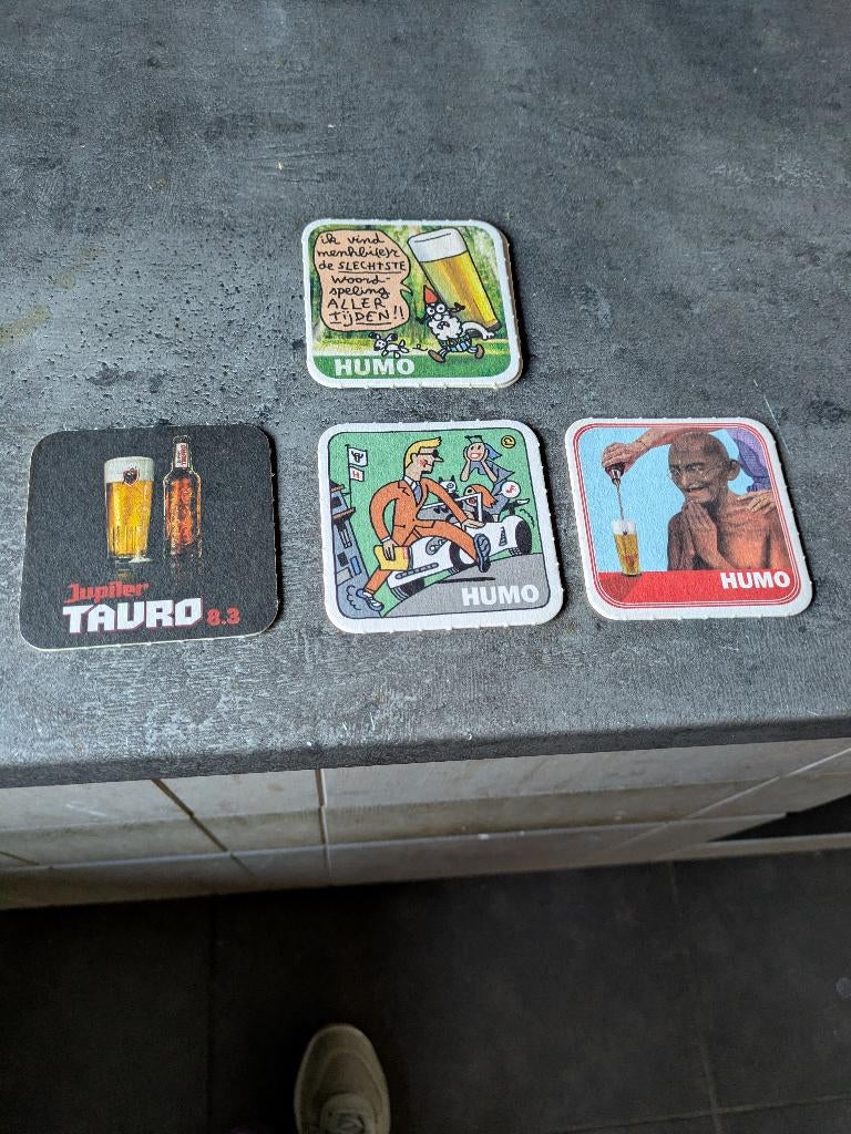 Jupiler tauro, Verzamelen, Ophalen of Verzenden, Gebruikt, Viltje(s), Jupiler