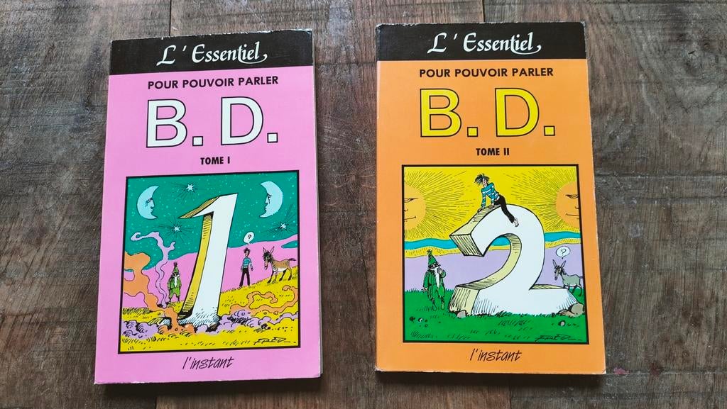 L'essentiel pour pouvoir parler BD (lot de 2), Enlèvement ou Envoi