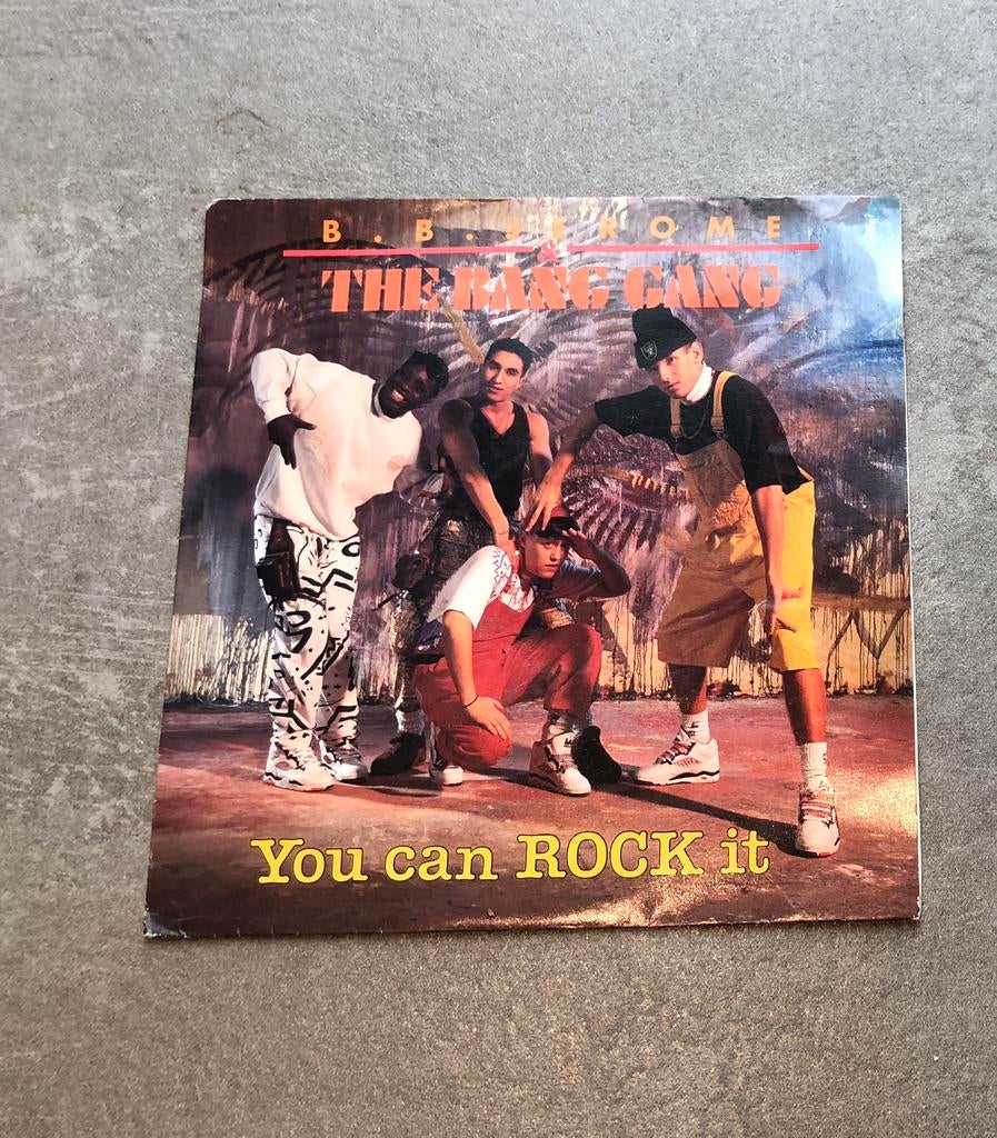 BB Jerome & The Bang Gang - You Can Rock It (vinyl single 45, Enlèvement ou Envoi, Utilisé