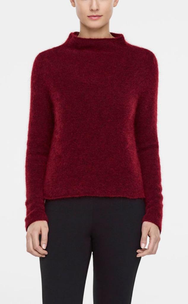 Pull Sarah Pacini neuf mohair bordeaux, Sarah pacini, Enlèvement ou Envoi, Neuf, Rouge