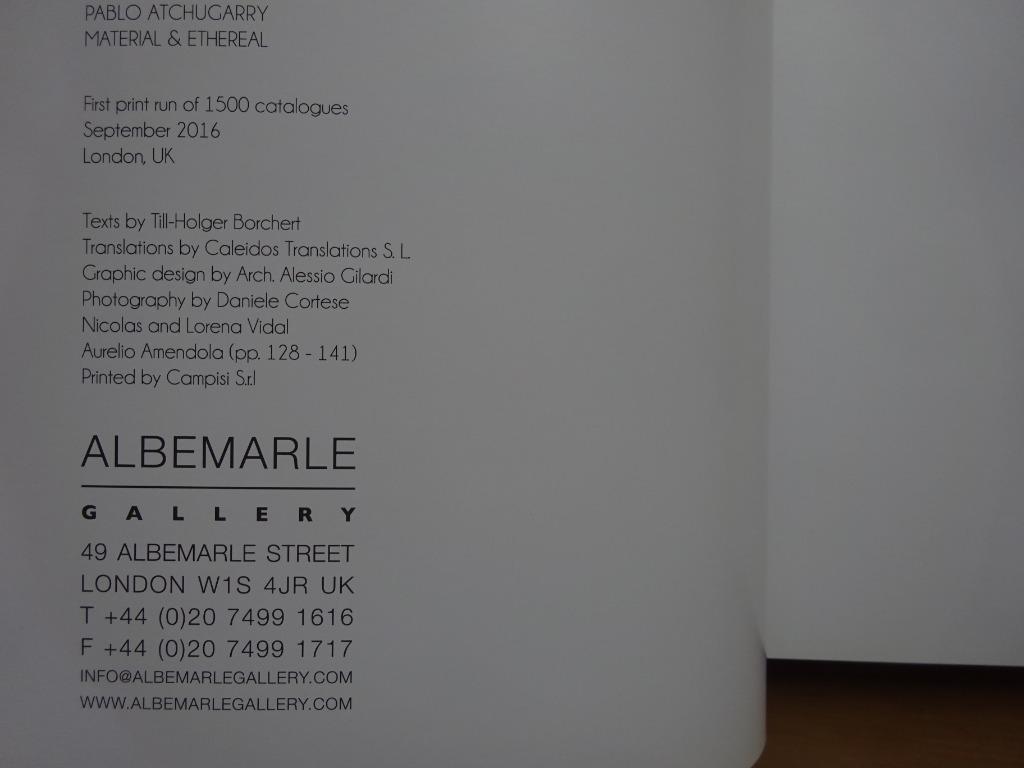 Pablo Atchugarry, Material & Ethereal, 2016 Albemarle Galler, Enlèvement ou Envoi, Neuf, Sculpture
