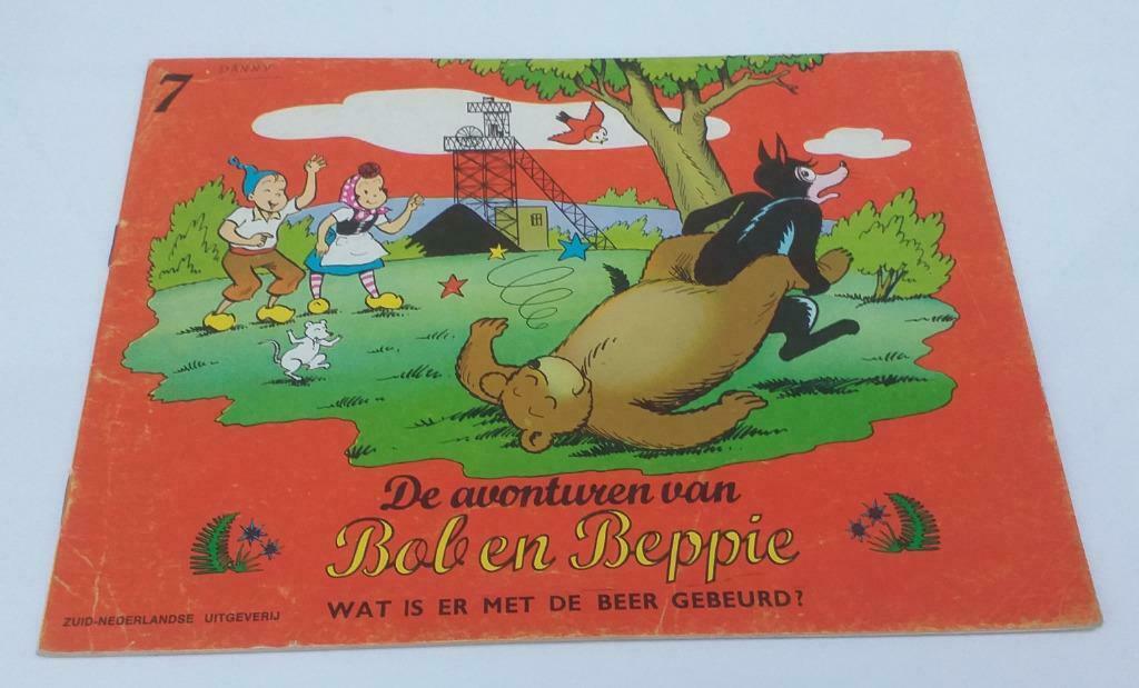 Bob en Beppie strip - Wat is er met Beer gebeurd? 1965, Boeken, Eén stripboek, Ophalen of Verzenden, Gelezen