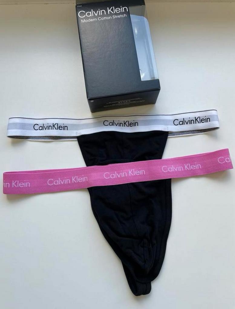 String Calvin Klein pour homme New, Envoi, Noir, Calvin Klein, Boxer
