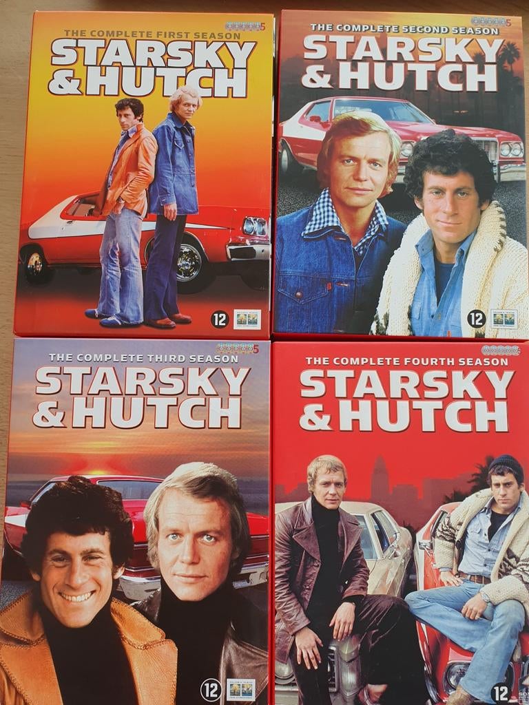 Starsky & Hutch - 4 seizoenen - als nieuw! Gratis verzending, Cd's en Dvd's, Dvd's | Tv en Series, Zo goed als nieuw, Actie en Avontuur
