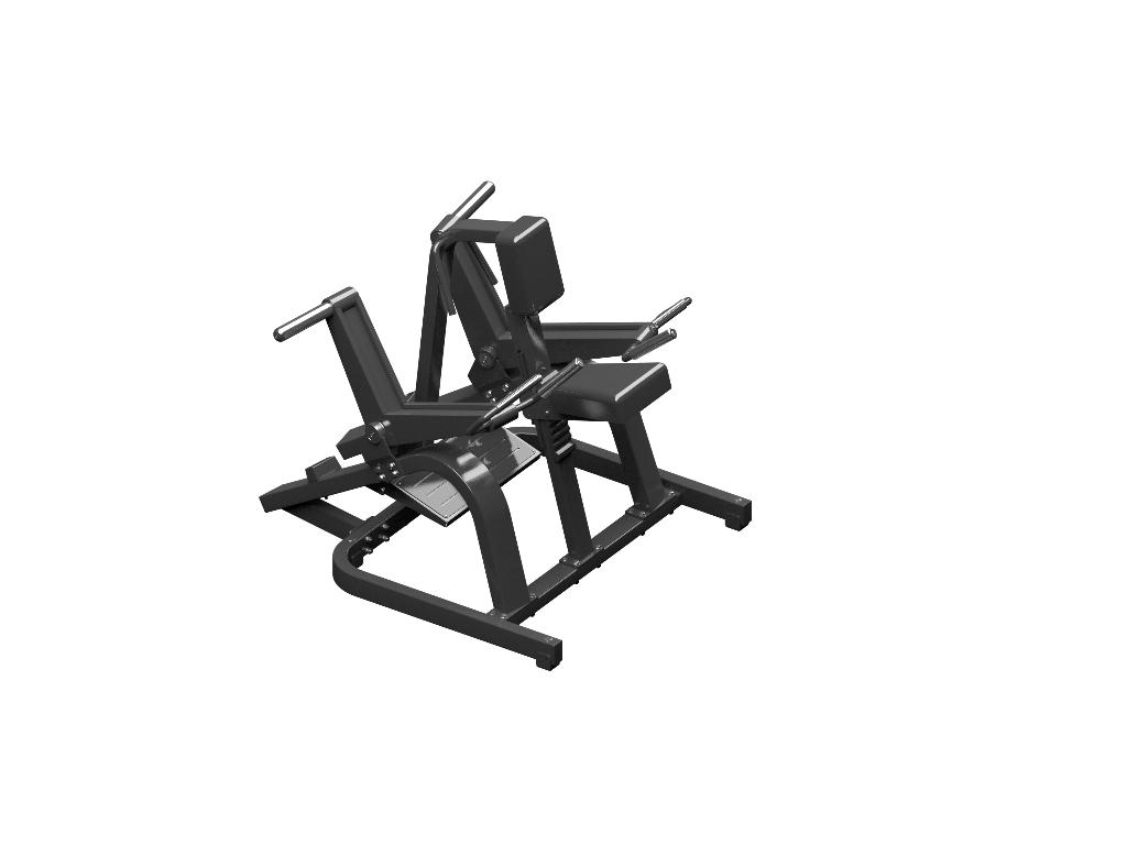 Incline Level Row - Heavy Duty Plate Loaded Machine