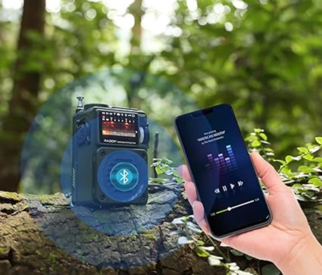 Raddy Draagbare radio met korte golf SNELLE GRATIS LEVERING, -, Verzenden, Nieuw, Radio