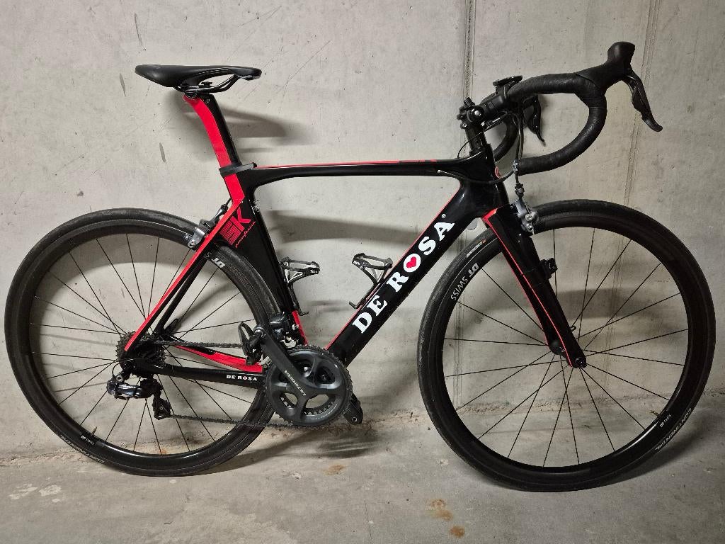 racefiets, Fietsen en Brommers, Fietsen | Racefietsen, Zo goed als nieuw, Heren, Overige merken, Velgrem, Carbon, 49 tot 53 cm