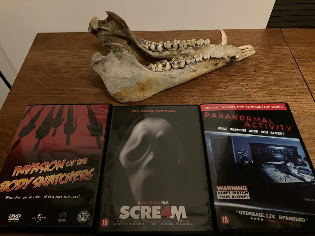 invasion of the body snatchers /scream/ paranormal activity, Cd's en Dvd's, Ophalen of Verzenden