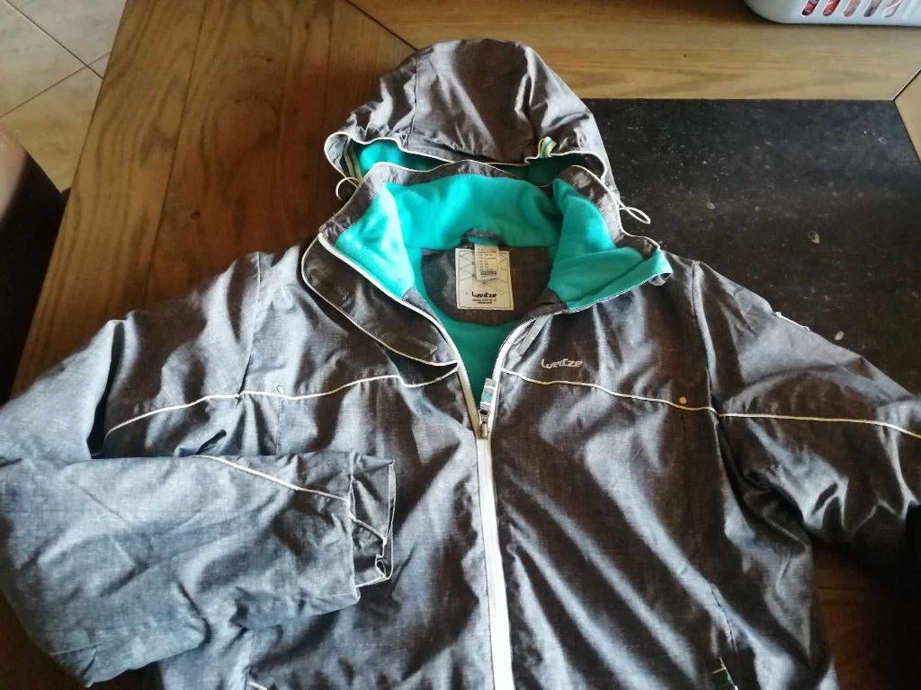 Ski jas grijs merk wed’ze - maat eu L, Kleding | Dames, Maat 42/44 (L), Ophalen of Verzenden, Wedze, Grijs