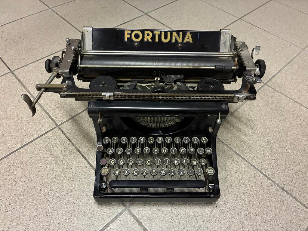 Fortuna typemachine, Ophalen, Zo goed als nieuw