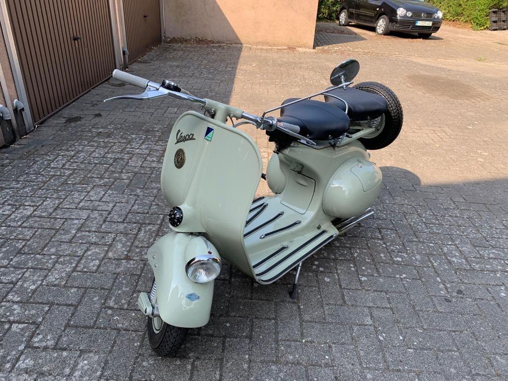 Vespa Faro Basso 1953 - Prachtige staat!, Motoren, 123 cc, Particulier, 11 kW of minder, 2 cilinders