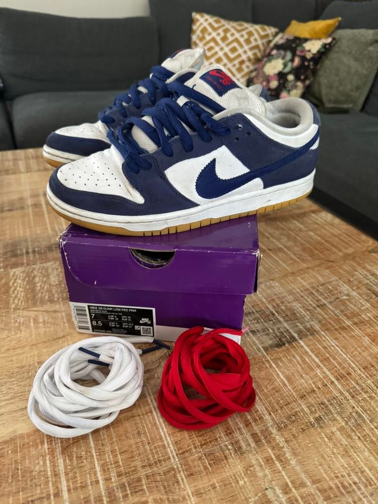 Nike SB Dunk Low, Kleding | Heren, Schoenen, Ophalen of Verzenden, Zo goed als nieuw, Blauw