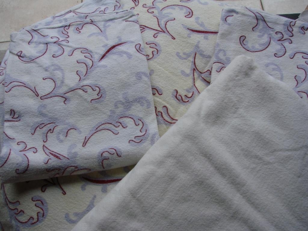 beddegoed: flanellen lakenset 2 persoons, Ophalen, Overige kleuren, Hoeslaken of Sloop, Tweepersoons