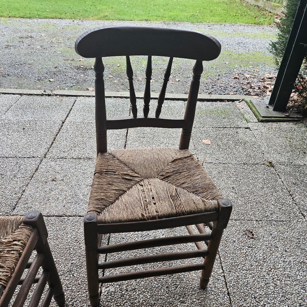 stoelen, Enlèvement, Utilisé, Bois