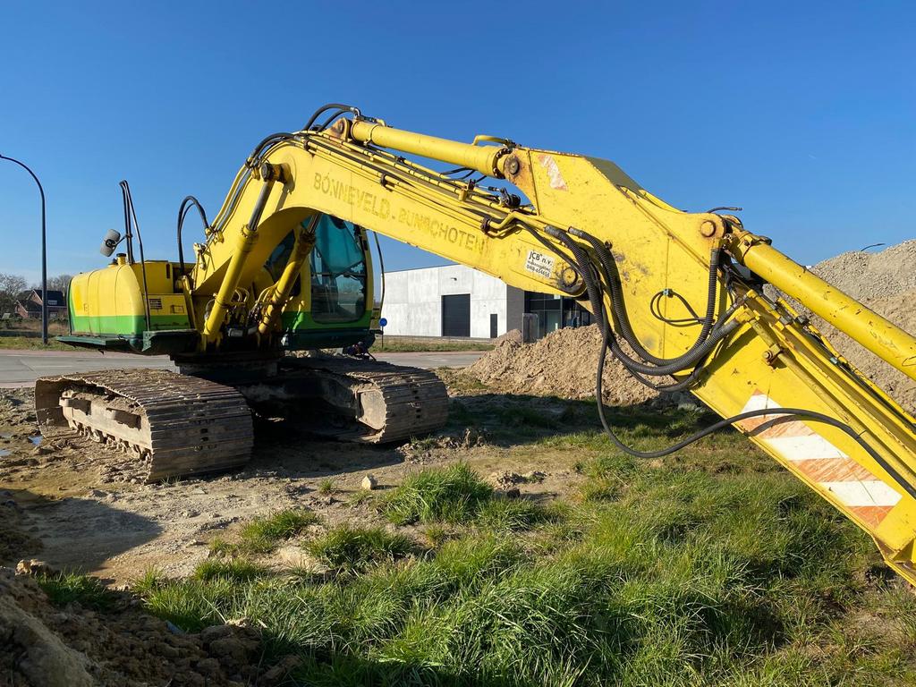 Jcb 220, Ophalen, Graafmachine