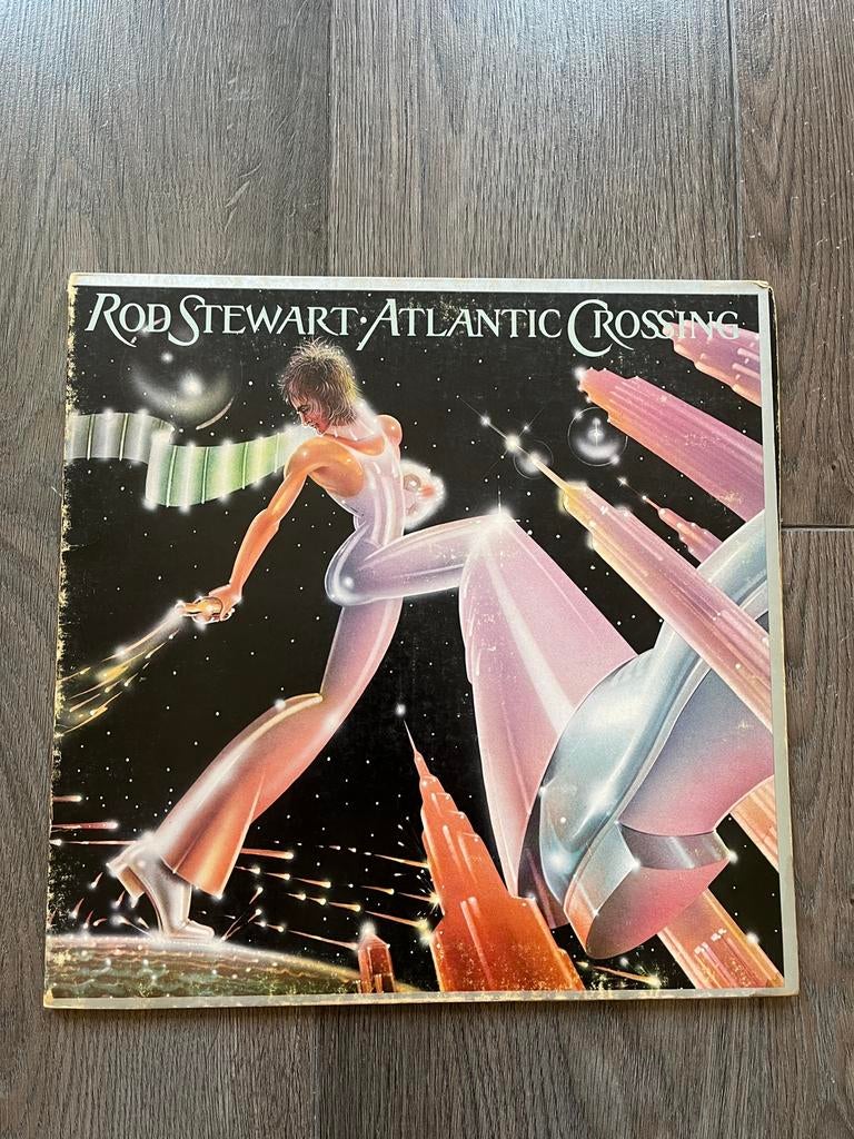 Rod Stewart - Atlantic Crossing (originele persing prima sta, Ophalen of Verzenden, Gebruikt, 12 inch
