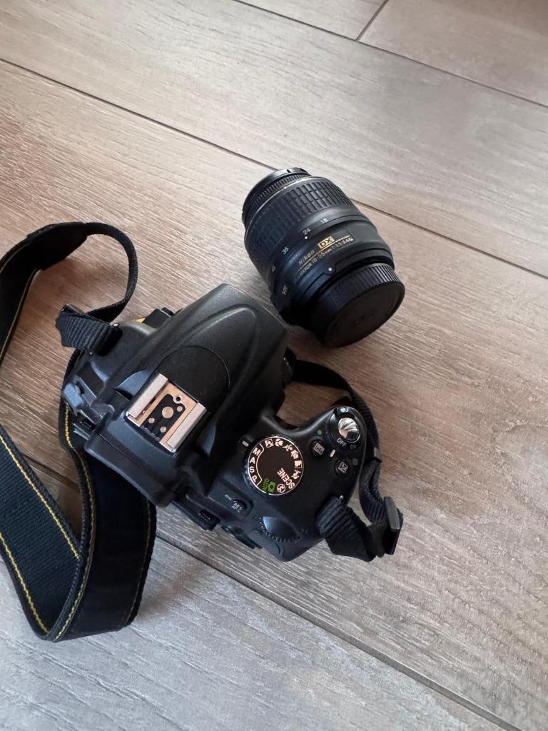 Nikon D5000+lens 18-55VR, 12 Mégapixel, Comme neuf, Enlèvement, Nikon