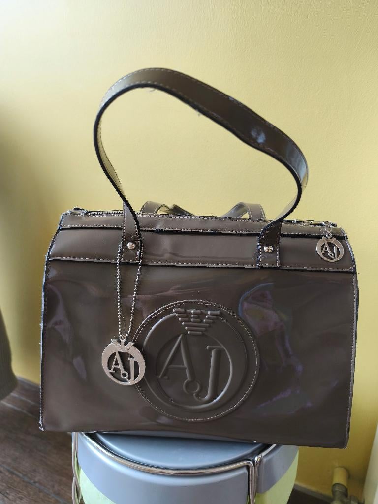 Sac à main  Armani, Enlèvement, Comme neuf, Gris, Sac à main