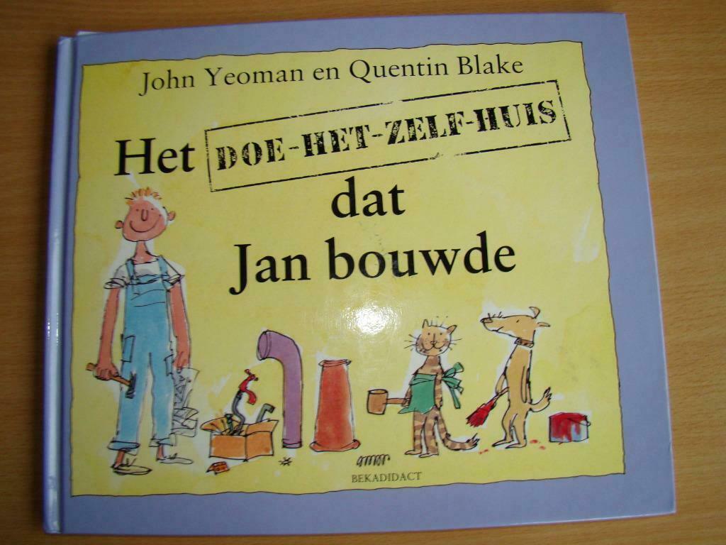 Het doe-het-zelf-huis dat Jan bouwde - Yeoman = voorleesboek, Garçon ou Fille, Enlèvement ou Envoi, Comme neuf, Yeoman John