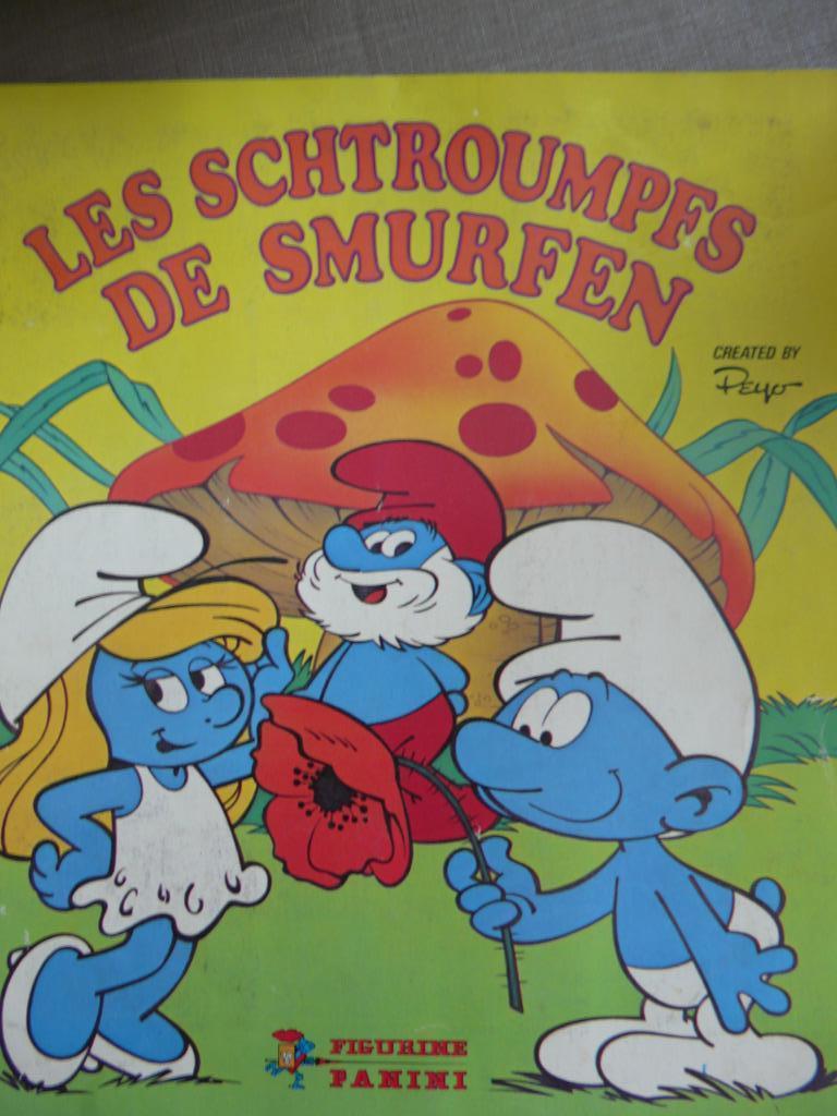 Album d'autocollants Panini De Smurfen /Les Schtroumpfs 1982, Enlèvement, Comme neuf, Bande dessinée ou Dessin animé