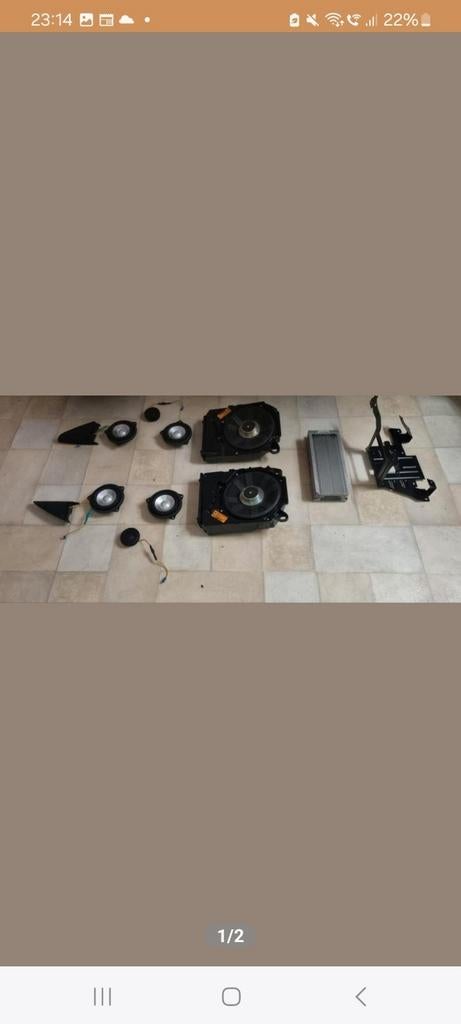 HARMAN KARDON TOP HIFI LOGIC7 SPEAKER SET BMW E92 E93 E90 91, Ophalen of Verzenden, Zo goed als nieuw